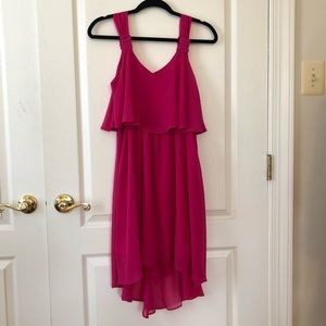 NWOT Pink flowy dress